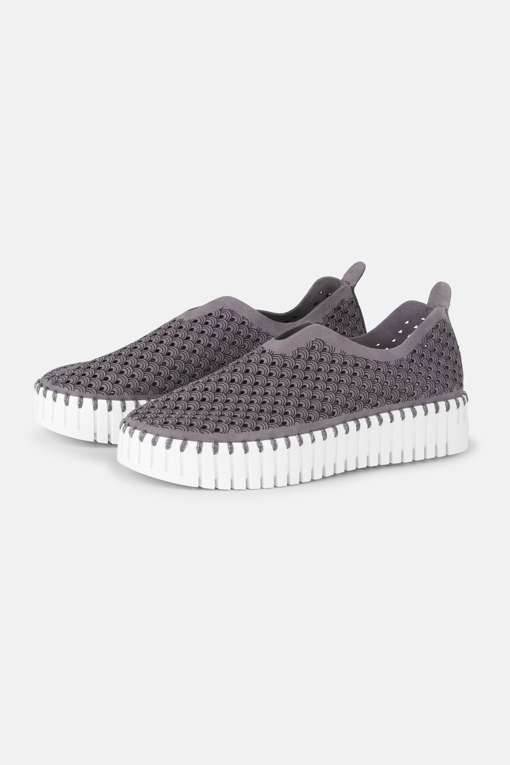 Platform Tulip Sko - Smoked Pearl